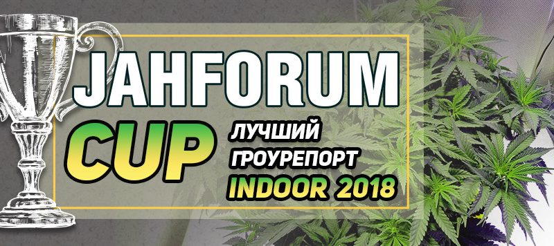 Участвуй в конкурсе Лучший гроу-репорт Индор Jahforum Cup 2018