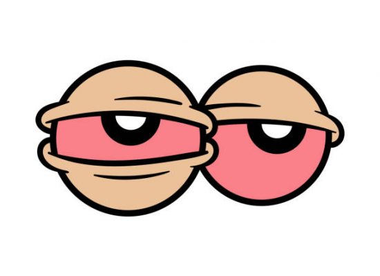 Почему от каннабиса краснеют глаза?