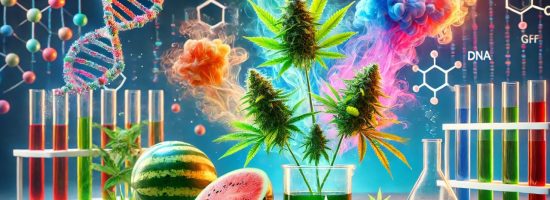 аромат кустов каннабиса