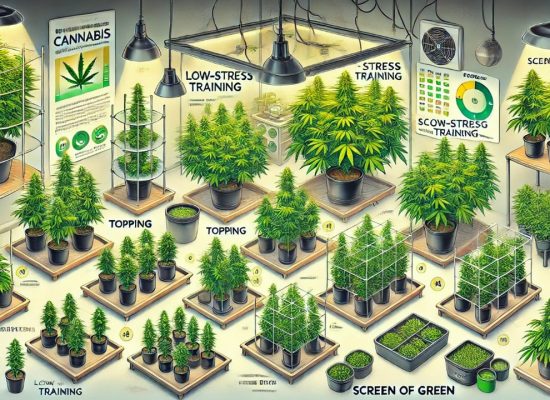 формирование кроны каннабиса