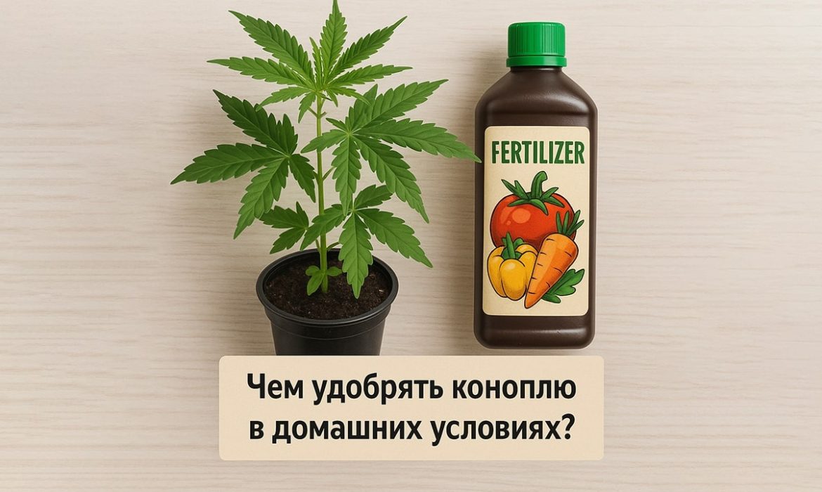 Чем удобрять коноплю в домашних условиях?