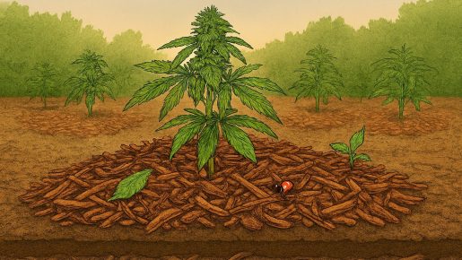 мульчирование марихуаны