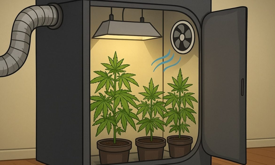 Почему важно проветривание при выращивании в гроубоксе