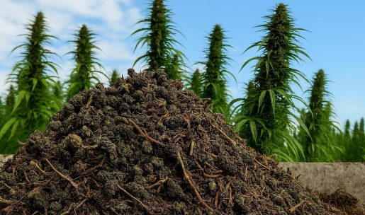 компост из ганжи