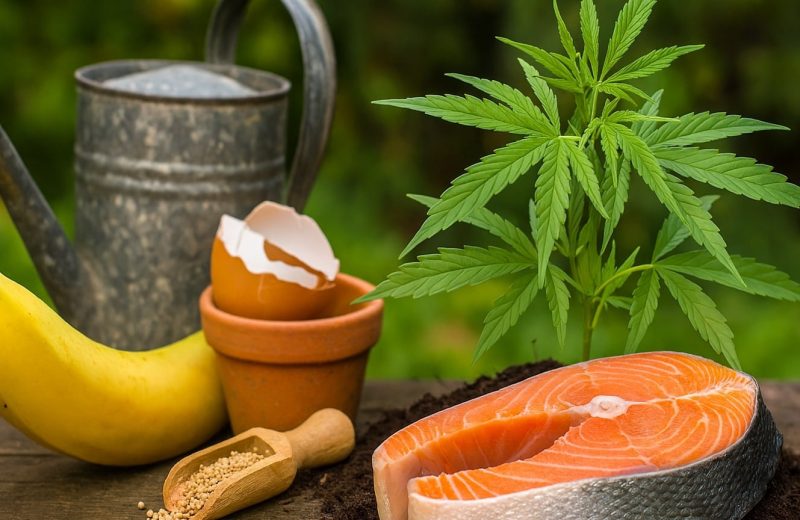 Необычные удобрения для конопли