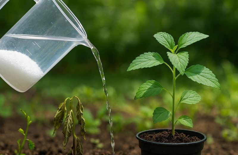 Что происходит, если поливать коноплю сладкой водой