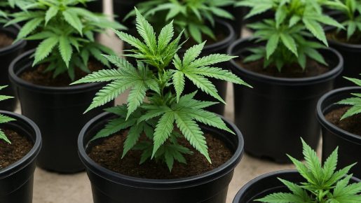 пластиковый оршок для конопли